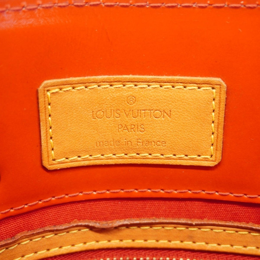Louis Vuitton Handbag Vernis Reed PM Rouge — view 5