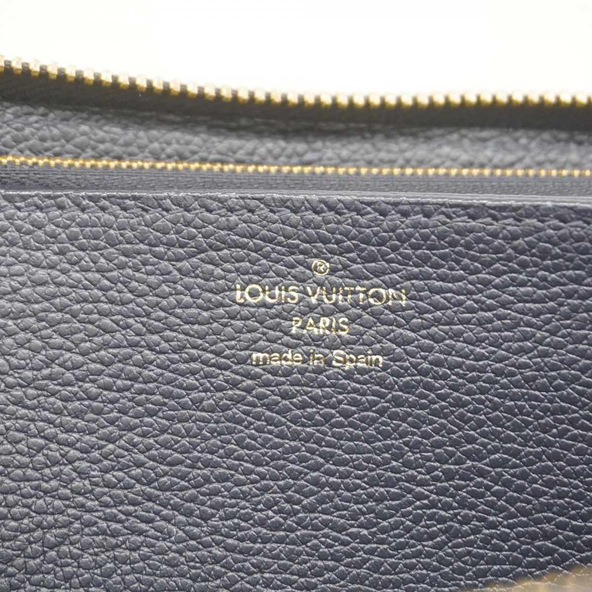 Louis Vuitton Wallet Monogram Empreinte Zippy Marine — view 4