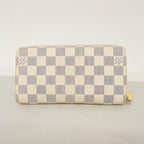 Louis Vuitton Wallet Damier Azur Zippy White — view 9