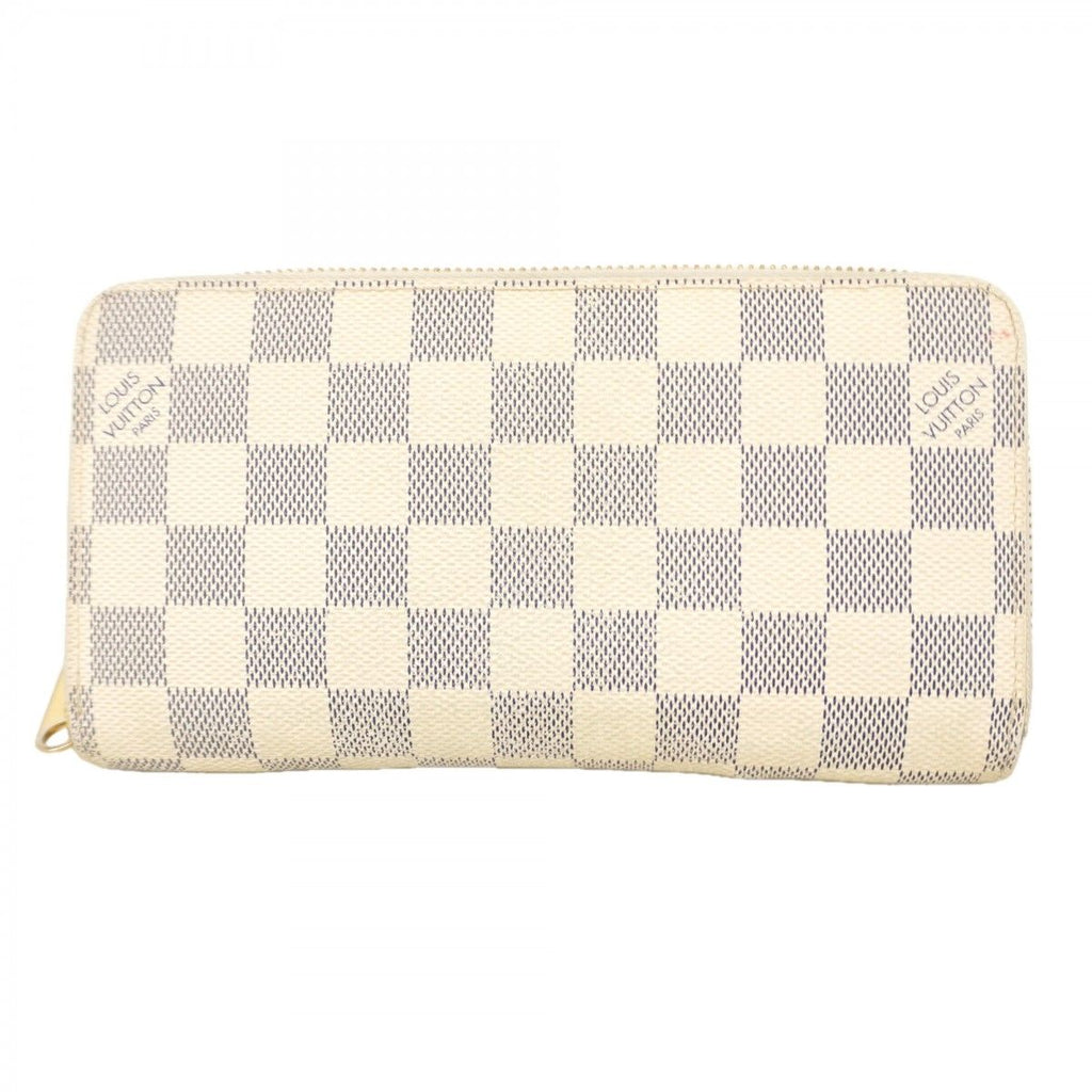Louis Vuitton Wallet Damier Azur Zippy White