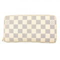 Louis Vuitton Wallet Damier Azur Zippy White