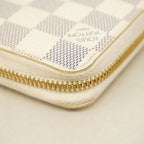 Louis Vuitton Wallet Damier Azur Zippy White — view 6