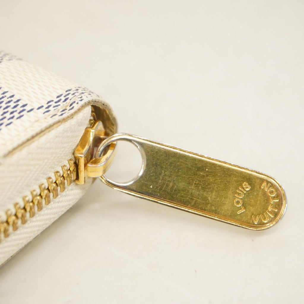 Louis Vuitton Wallet Damier Azur Zippy White — view 8