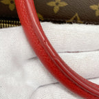 Louis Vuitton Handbag Monogram Tournelle PM Brown Cerise 2-Way — view 9
