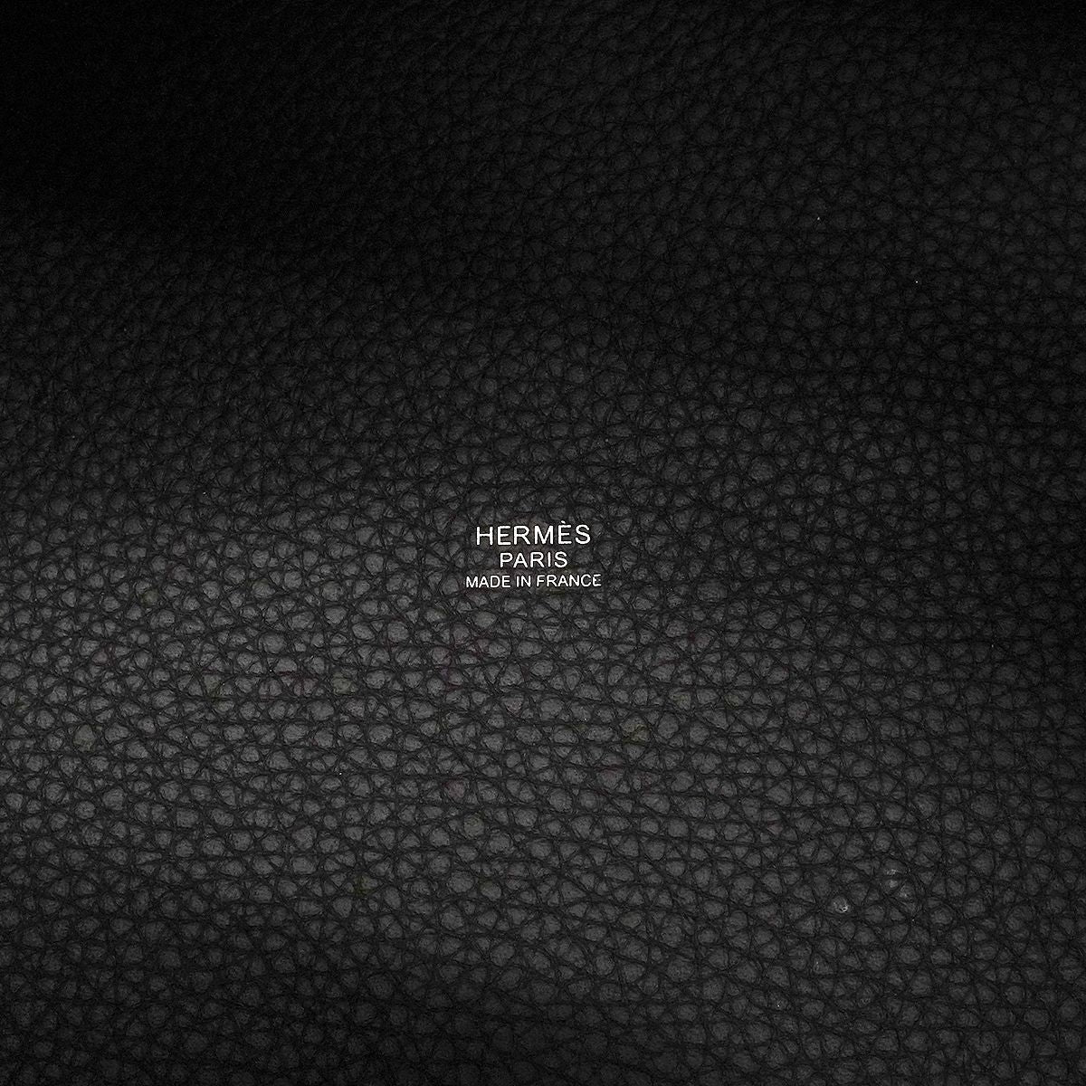 Hermes Handbag Picotin Lock MM Taurillon Clemence Caviar Silver — view 5