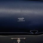 Hermes Shoulder Bag Gipsiere 34 Taurillon Clemence Blue Obsquille Silver — view 5
