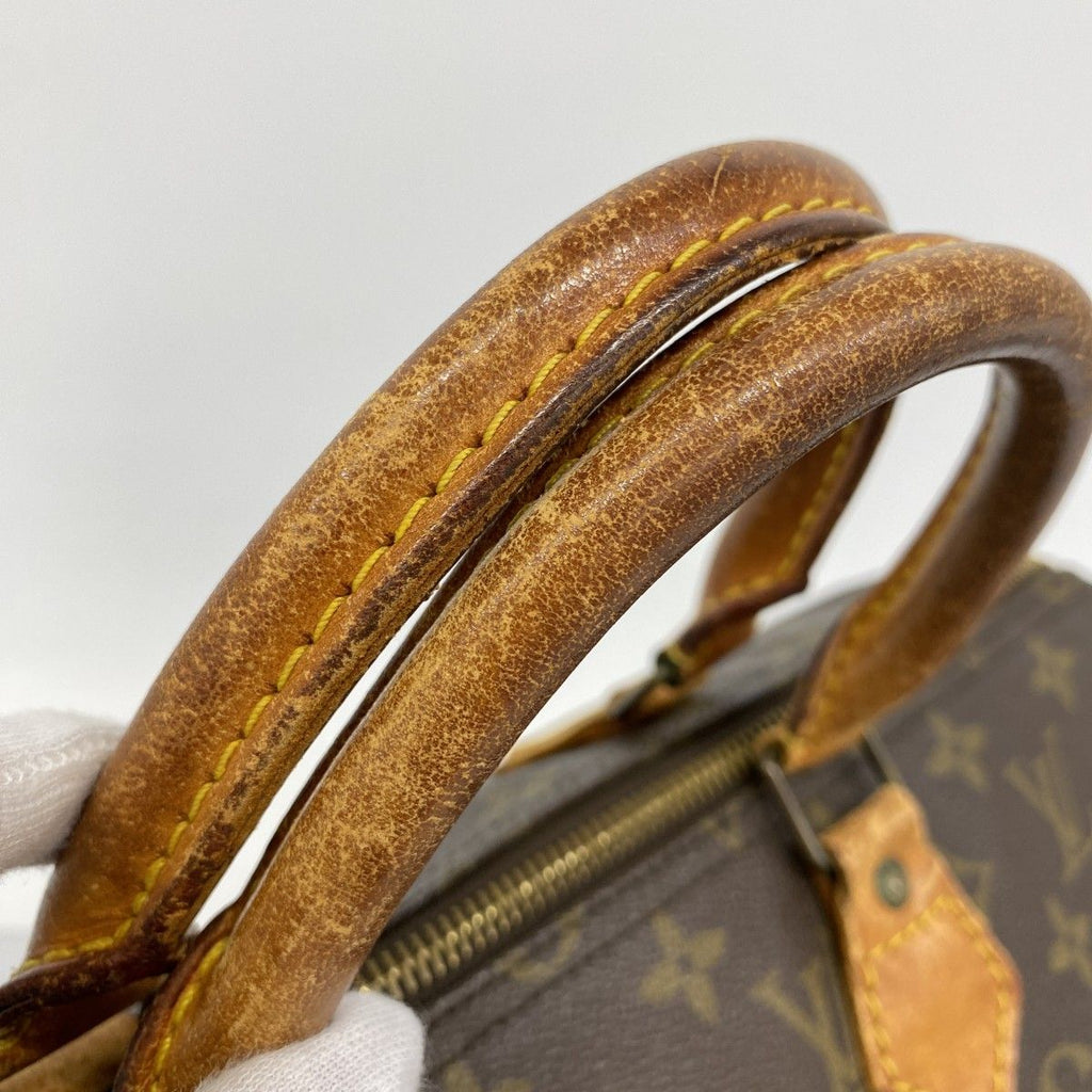 Louis Vuitton Handbag Monogram Speedy 35 Brown — view 8