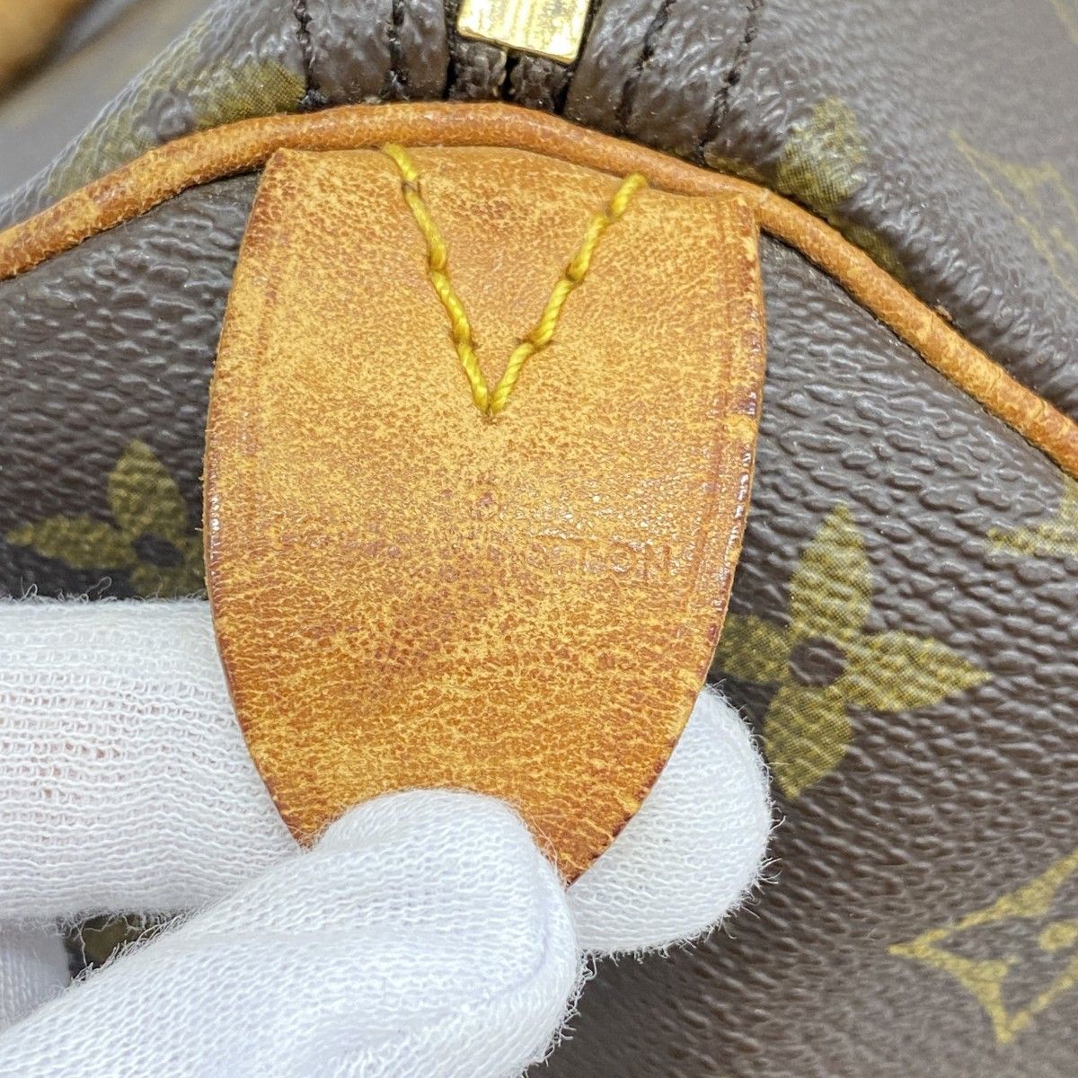 Louis Vuitton Handbag Monogram Speedy 35 Brown — view 5