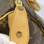 Louis Vuitton Handbag Monogram Speedy 30 Brown — view 8