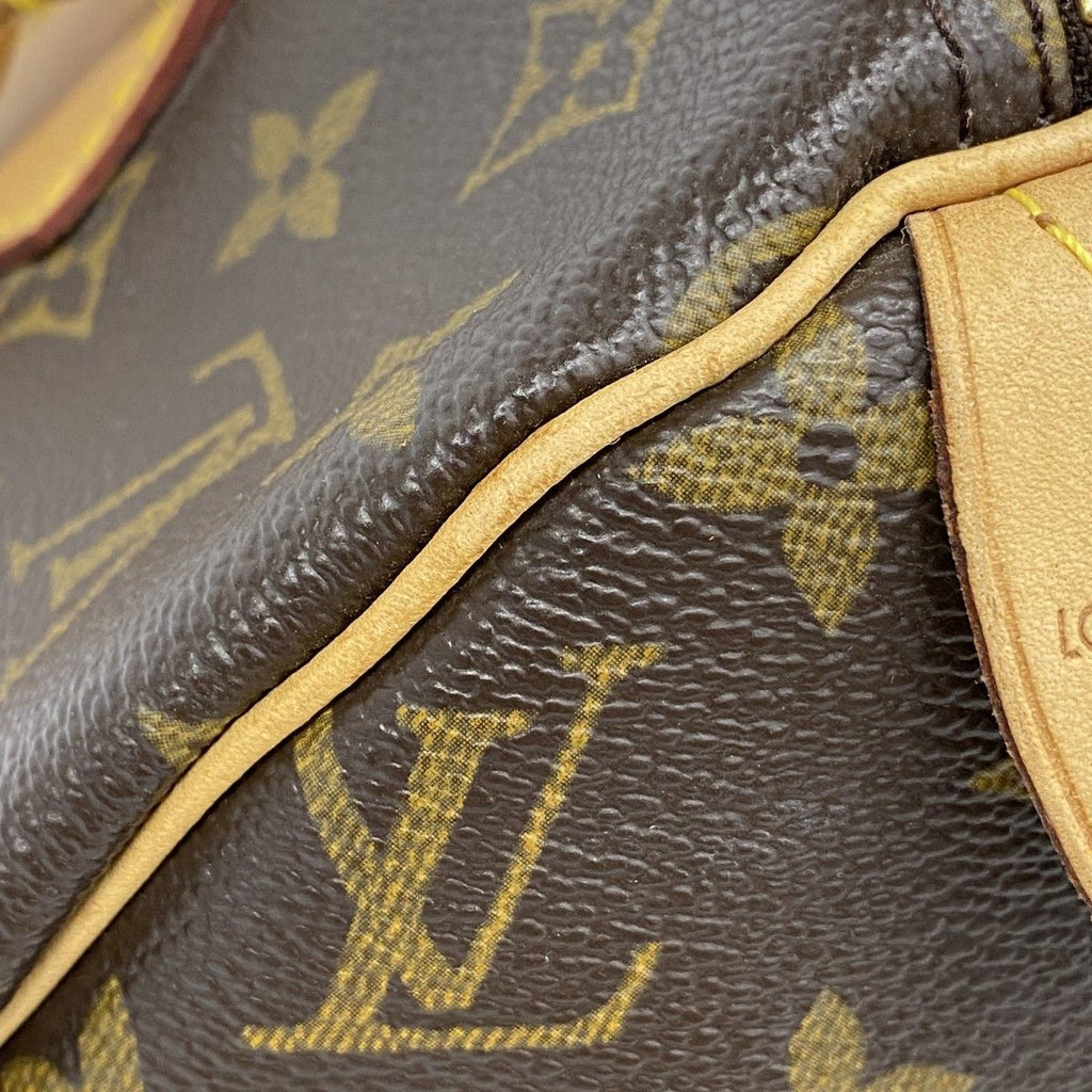 Louis Vuitton Handbag Monogram Speedy 30 Brown — view 6
