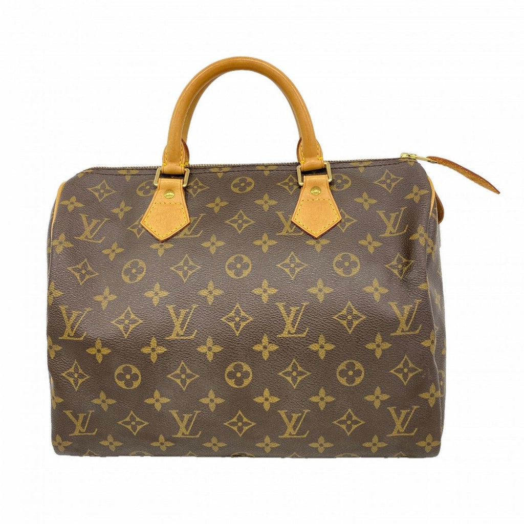 Louis Vuitton Handbag Monogram Speedy 30 Brown
