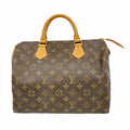 Louis Vuitton Handbag Monogram Speedy 30 Brown