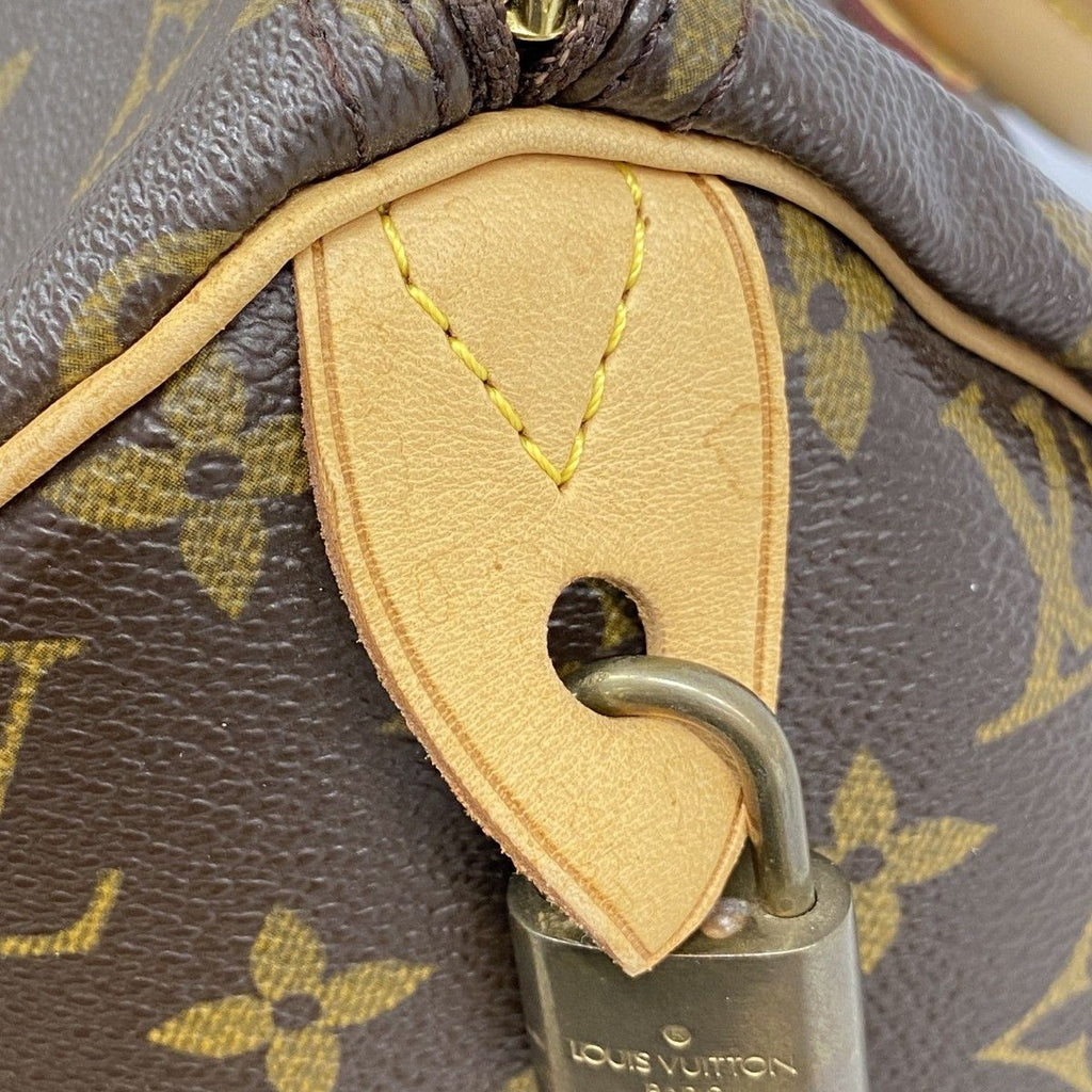 Louis Vuitton Handbag Monogram Speedy 30 Brown — view 7