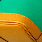 Hermes Tote Garden Party PM Toile Officier Green Sesame Silver — view 6