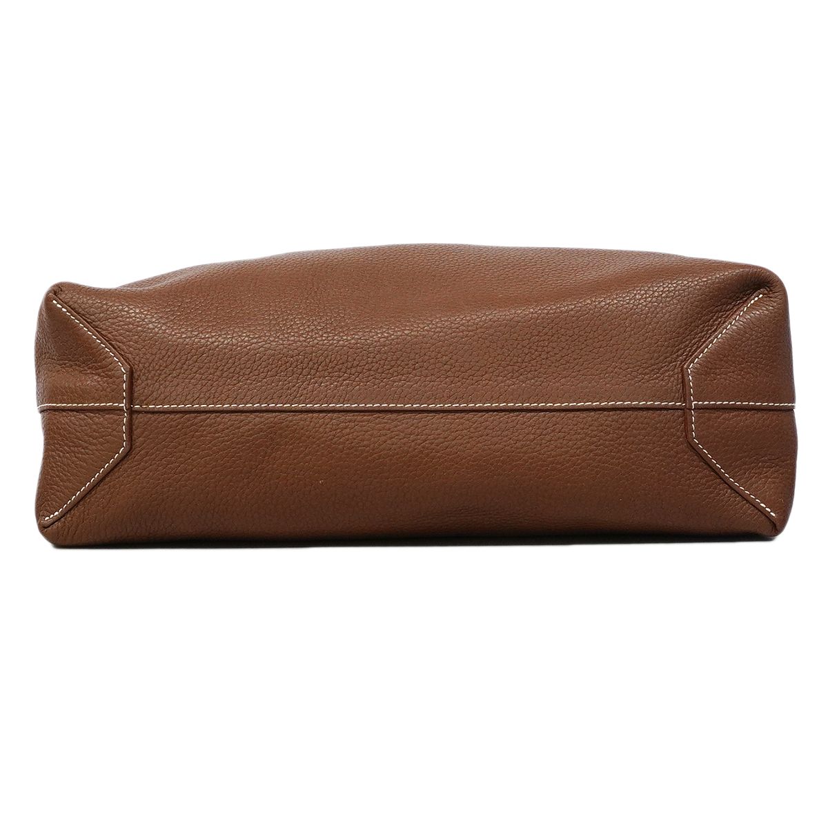 Hermes Tote Double Sens 36 Taurillon Clemence Tosca Brown Silver — view 3
