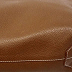 Hermes Tote Double Sens 36 Taurillon Clemence Tosca Brown Silver — view 9