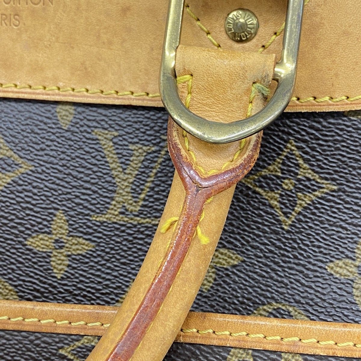 Louis Vuitton Boston Bag Monogram Alize Brown — view 7