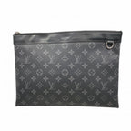 Louis Vuitton Clutch Monogram Eclipse Pochette Discovery Black