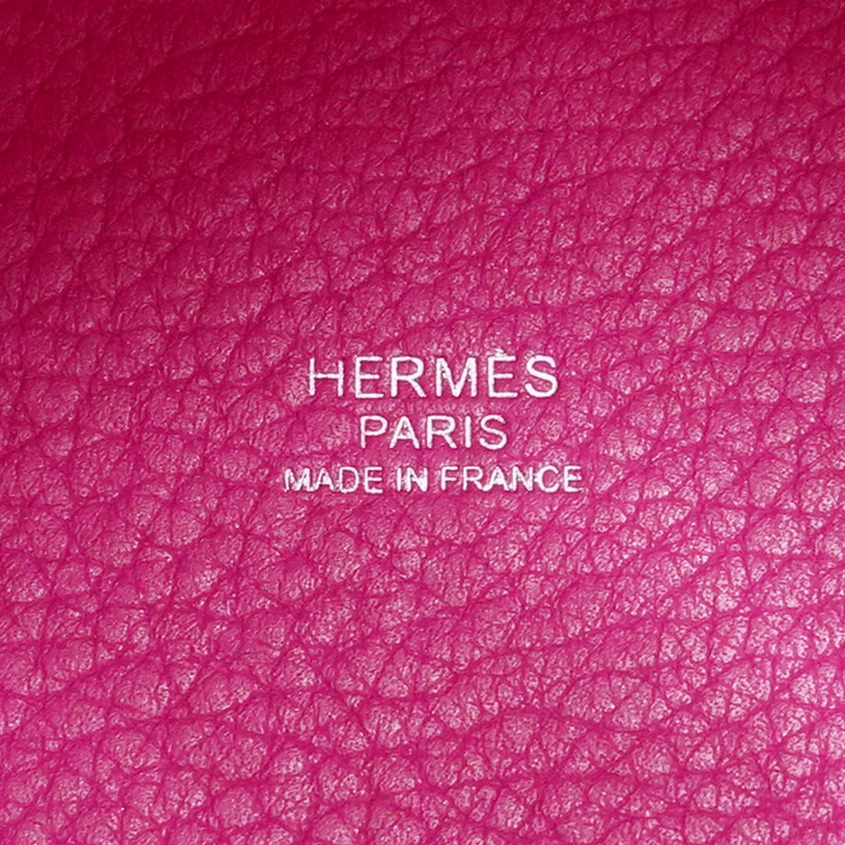 Hermes Handbag Picotin Lock MM Taurillon Clemence Rosepurple Silver — view 5