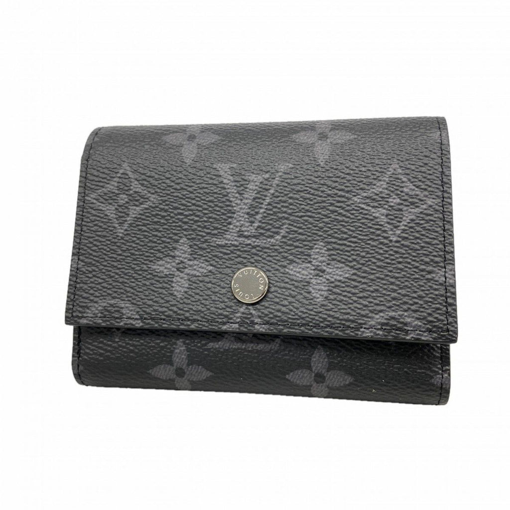 Louis Vuitton Trifold Wallet Monogram Eclipse Victor Black