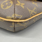 Louis Vuitton Shoulder Bag Monogram Musette Salsa Short Strap Brown — view 6