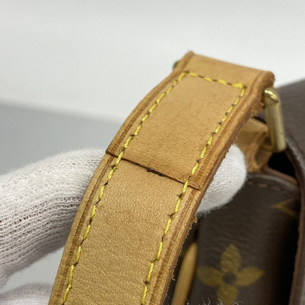Louis Vuitton Shoulder Bag Monogram Musette Salsa Short Strap Brown — view 9