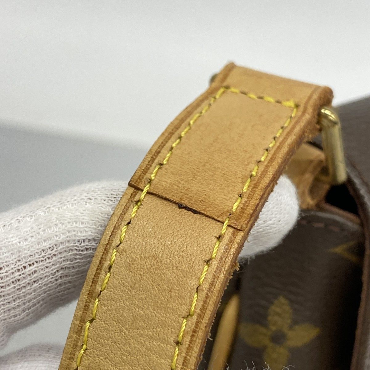 Louis Vuitton Shoulder Bag Monogram Musette Salsa Short Strap Brown — view 9