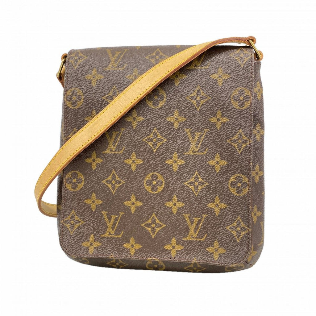 Louis Vuitton Shoulder Bag Monogram Musette Salsa Short Strap Brown