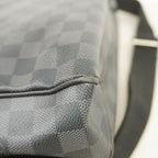 Louis Vuitton Shoulder Bag Damier Graphite District MM Gray Black — view 6