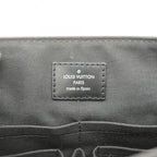 Louis Vuitton Shoulder Bag Damier Graphite District MM Gray Black — view 5