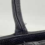 Chanel Tote Reissue Caviar Leather Black Gold — view 7
