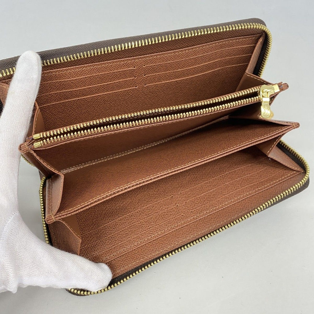 Louis Vuitton Wallet Monogram Zippy Brown — view 3