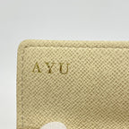 Louis Vuitton Trifold Wallet Damier Azur Portefeuille Alexandra White — view 5