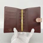 Louis Vuitton Notebook Cover Monogram Mini Agenda PM Cerise — view 3