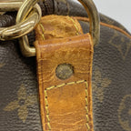Louis Vuitton Boston Bag Monogram Keepall Bandouliere 55 Brown — view 9