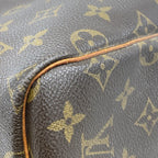 Louis Vuitton Boston Bag Monogram Keepall Bandouliere 55 Brown — view 6