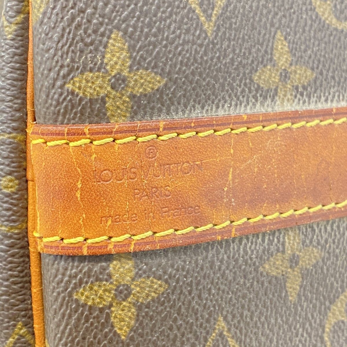 Louis Vuitton Boston Bag Monogram Keepall Bandouliere 55 Brown — view 5
