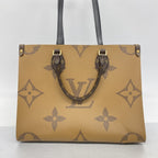 Louis Vuitton Tote Monogram Giant Reverse On The Go MM Brown 2-Way — view 9