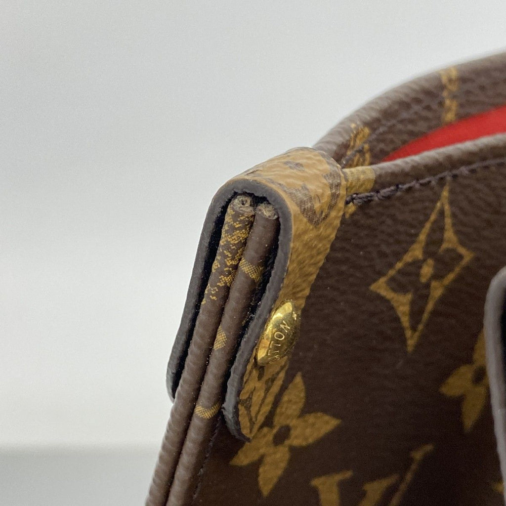 Louis Vuitton Tote Monogram Giant Reverse On The Go MM Brown 2-Way — view 8