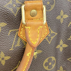 Louis Vuitton Handbag Monogram Speedy 30 Brown — view 9
