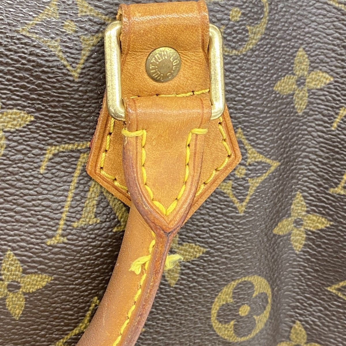 Louis Vuitton Handbag Monogram Speedy 30 Brown — view 9