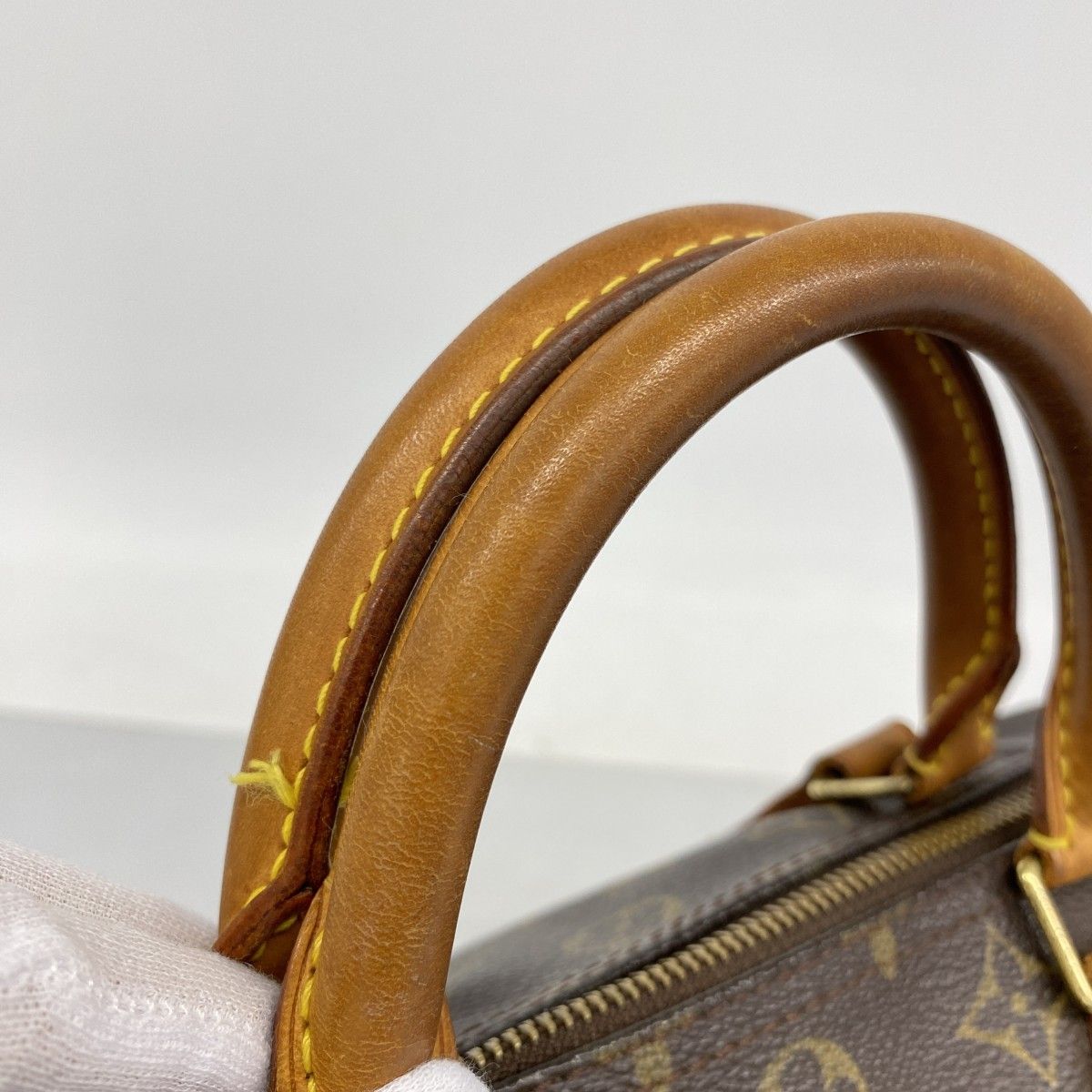 Louis Vuitton Handbag Monogram Speedy 30 Brown — view 8