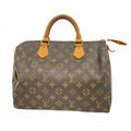 Louis Vuitton Handbag Monogram Speedy 30 Brown