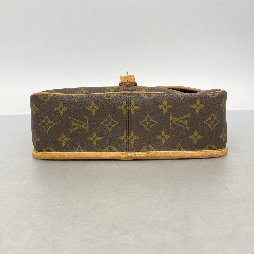 Louis Vuitton Shoulder Bag Monogram Sologne Brown — view 3