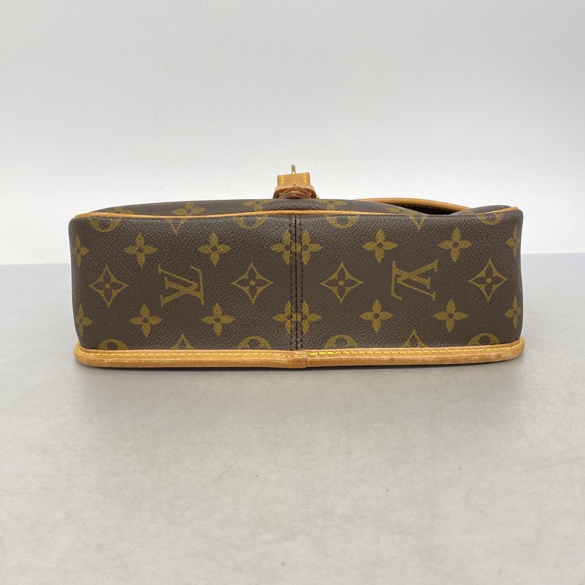 Louis Vuitton Shoulder Bag Monogram Sologne Brown — view 3