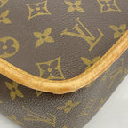 Louis Vuitton Shoulder Bag Monogram Sologne Brown — view 6