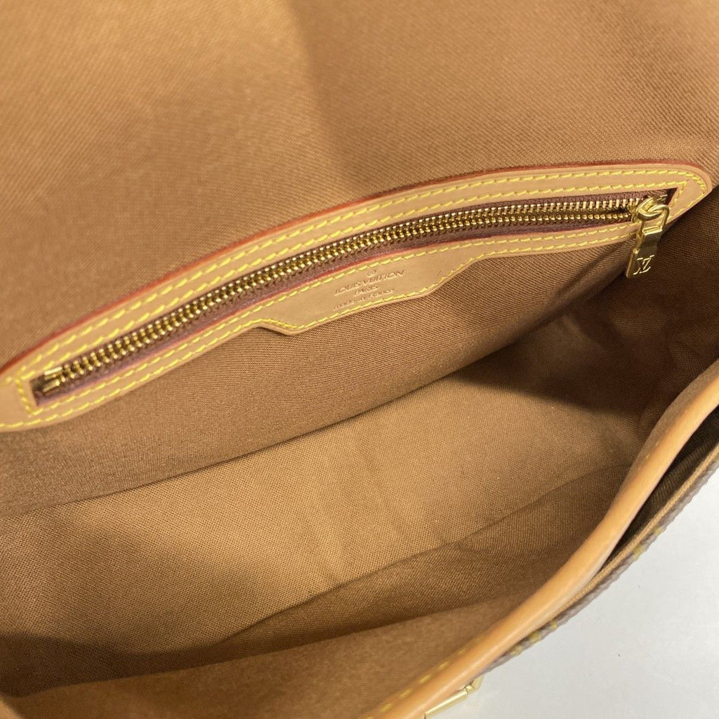 Louis Vuitton Shoulder Bag Monogram Sologne Brown — view 4
