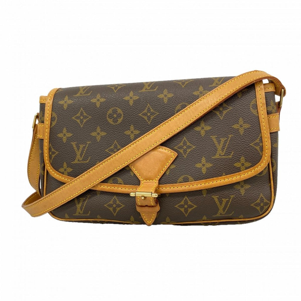 Louis Vuitton Shoulder Bag Monogram Sologne Brown