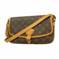 Louis Vuitton Shoulder Bag Monogram Sologne Brown
