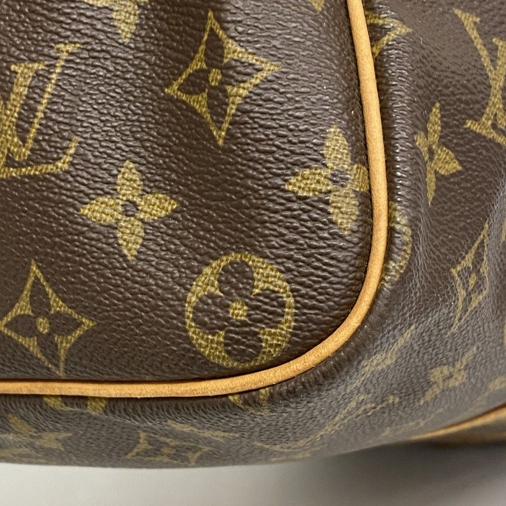 Louis Vuitton Boston Bag Monogram Sac Spool 45 Brown — view 6
